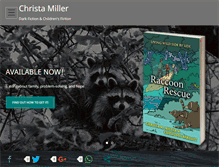 Tablet Screenshot of christammiller.com